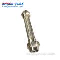 Conector de manguera flexible trenzado de acero inoxidable